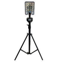 惠乐为 便携式升降工作灯 ML6020-60-2 18.5VDC 60W IP65 LED 电池供电 (黑色)