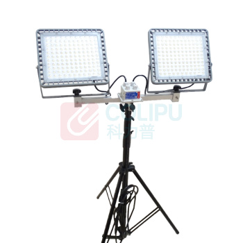 和齐顺 Hikesun 移动抢修灯 HQS-QX01GZ 24V 1000W IP65 LED 锂电池供电 (银色)