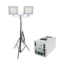 和齐顺 Hikesun 移动抢修灯 HQS-QX01GZ 24V 1000W IP65 LED 6500k 移动抢修灯 (银色)