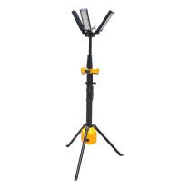 明特佳 MINGTEJIA 手提式移动工作灯 MTJ-QJD6029 180W DC22.2V IP66 续航16h 举升高度4M LED 电池供电 (黄色)
