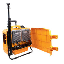 和齐顺 Hikesun 便携式移动升降工作灯 JGZD25 2*48w (黄色)