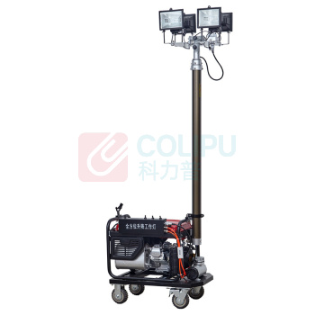 虎光风行 全方位自动升降工作灯 HG-7293 4*100W IP65 AC220V 白光3000K-6500K LED (黑色)