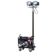 虎光风行 全方位自动升降工作灯 HG-7293 4*100W IP65 AC220V 白光3000K-6500K LED (黑色)