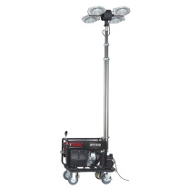通明 TORMIN 全方位遥控泛光工作灯 ZW3500F-L60X4 4×60W IP65 AC220V 5000K (黑色) 工作时间13h