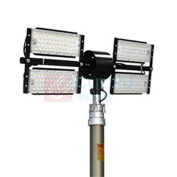 通明 全方位遥控泛光工作灯 ZW3500H-L180×4 180W×4 IP65 AC220V 5000K 白光 (黑色) 工作时间13h