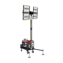 通明 全方位遥控泛光工作灯 ZW3500H-L180×8 180W×8 IP65 AC220V 5000K 白光 (黑色) 工作时间13h
