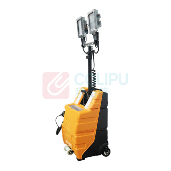 通明 TORMIN 多功能移动照明系统 ZW3550 2X30W IP65 DC25.2V 6000K (黄色) 箱式工作灯 工作时间8h