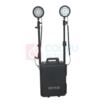 通明 TORMIN 便携式移动照明系统 ZW3551 2X27W (黑色) 箱式工作灯