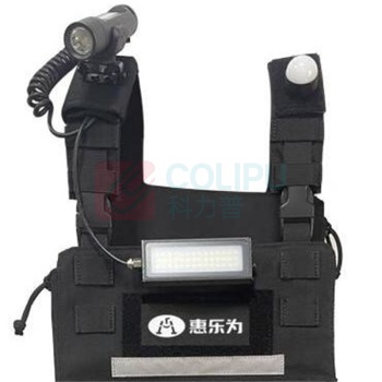 惠乐为 多功能穿戴式胸挂灯 ML6034B 聚光2.5W 前泛光5W