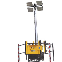 和齐顺 Hikesun 自动装卸移动照明灯塔 HQS-ZMDT8 380V 4*1000W IP65 7.5m (黄色)
