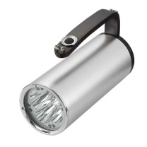 赛时工控 SHSSGK 手提灯 SKSZD8-6107 DC11.1V 9W IP68 强光8h工作光16h 频闪32h 白光 LED 色温6500k (银色)