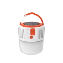 安赛瑞 应急照明LED灯挂 310852 中号24灯:2电+电显+太阳能+USB充电(带输出) (白色)