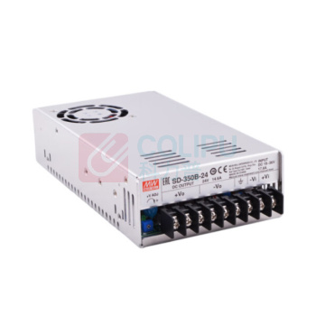 明纬 DC转DC变压器电源驱动 SD-350B-24 14.6A 24V (银色)