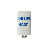 飞利浦 PHILIPS 启辉器 C2 4-22W SER 220-240V WH 20X25 CH (白色)
