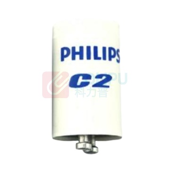 飞利浦 PHILIPS 启辉器 C2 4-22W SER 220-240V WH 20X25 CH (白色)