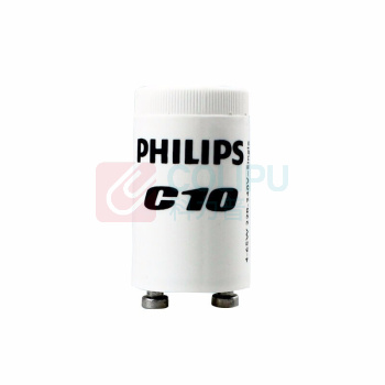 飞利浦 PHILIPS 启辉器 C10 21.5×39mm, 功率:4~65W, 额定电压:220~240V 25个/套
