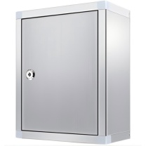 绿安 不锈钢巡检箱 SW160 尺寸:650*450*220mm;厚1.3mm 304不锈钢 壁挂式