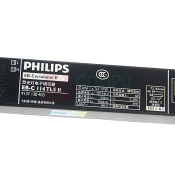 飞利浦 PHILIPS 电子镇流器 EB-C228 2*28W一拖二 (白色)
