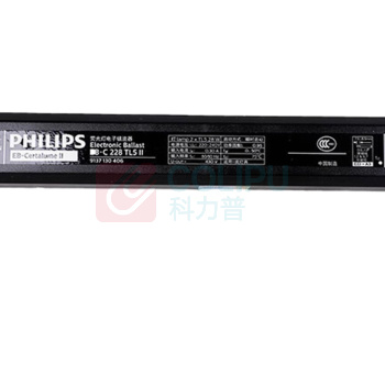 飞利浦 PHILIPS 电子镇流器 EB-C228 2*28W一拖二 (白色)