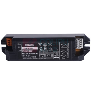 飞利浦 PHILIPS 电子镇流器 EB-C136 TLD T8 36W 一拖一 220V 电子式