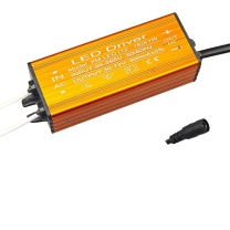 大工象 平板灯镇流器 12-18W-300MA 防水铝壳-DC母头