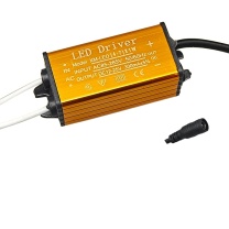 大工象 平板灯镇流器 4-7W-300MA 防水铝壳-DC母头