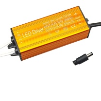 大工象 平板灯镇流器 18-25W-300MA 防水铝壳-DC公头