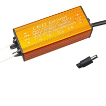 大工象 平板灯镇流器 12-18W-300MA 防水铝壳-DC公头