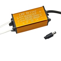 大工象 平板灯镇流器 4-7W-300MA 防水铝壳-DC公头