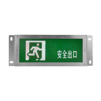 通明 集中控制型消防应急标志灯具 TM-BLJC-1LROE I 3W-ZY4200带系统 3W IP65 DC36V LED 绿光 (安全出口) (灰色)