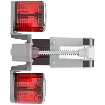 劲荣 JINGRONG 警示灯 FL7080-B 0.6W IP67 DC3V 0.8Ah 75次/min (红色)
