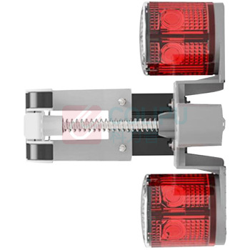 劲荣 JINGRONG 警示灯 FL7080-B 0.6W IP67 DC3V 0.8Ah 75次/min (红色)