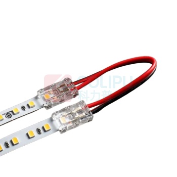 极一 led灯条免焊接插头 10W 双接头适用8mm宽灯带