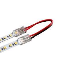 极一 led灯条免焊接插头 10W 双接头适用8mm宽灯带