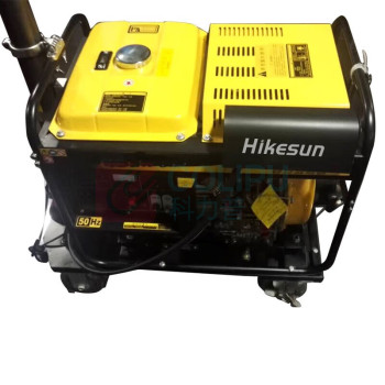 和齐顺 Hikesun 全方位自动泛光工作灯 DQ-6110B 发电机5kW 照明2000W IP65 220V 暖白金卤灯 (黄色)