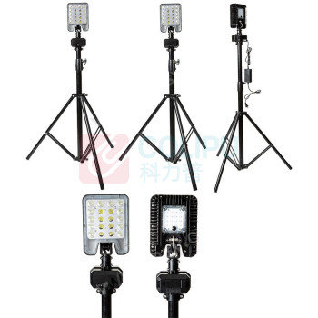 明特佳 MINGTEJIA 工作灯(移动灯) MTJ-ZR6118 电压*DC24V 60W 色温*5700K 光源类别*LED 防护等级*IP66 供电方式*蓄电池供电 举升高度*2300mm 防爆等级/ 工作灯(移动灯) (黑色)