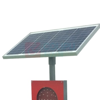 WAROM 华荣 太阳能车档信号灯 RLESL329 LED IP65 工作72h 1854*670*280mm 40W 12V (灰色)