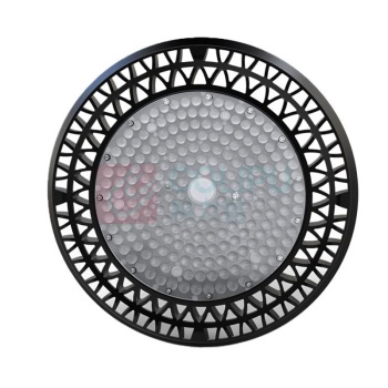 元润 LED厂房灯 YRZ2510 IP65 φ460*295mm 3000-6000K 3kg 铝合金 200W 110-260V (黑色+银白色)