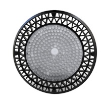 元润 LED厂房灯 YRZ2510 IP65 φ460*295mm 3000-6000K 3kg 铝合金 200W 110-260V (黑色+银白色)