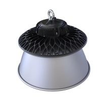 元润 LED厂房灯 YRZ2510 IP65 φ420*275mm 3000-6000K 2.7kg 铝合金 100W 110-260V (黑色+银白色)