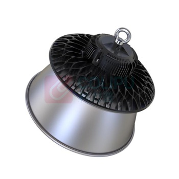 元润 LED厂房灯 YRZ2510 IP65 φ420*275mm 3000-6000K 2.7kg 铝合金 100W 110-260V (黑色+银白色)
