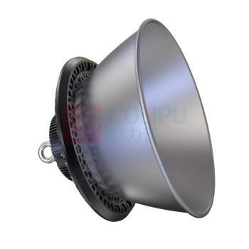 元润 LED厂房灯 YRZ2510 IP65 φ420*275mm 3000-6000K 2.7kg 铝合金 100W 110-260V (黑色+银白色)