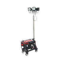赛时工控 SHSSGK 全方位自动工作灯 SKSZD8-5202 AC220V 4x500W 6000K IP65 (黑)