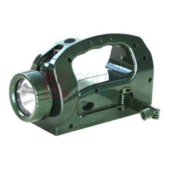 明特佳 MINGTEJIA LED手摇式巡检工作灯 MTJ-BSJ7211B 3W (黑色) IP66 续航时间≥10h DC3.7V 5700K