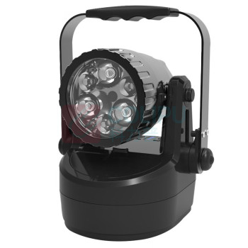 明特佳 MINGTEJIA 便携式工作灯 MTJ-BDF7304 12W (黑色) IP65 续航时间≥20h DC11.1V 5700K