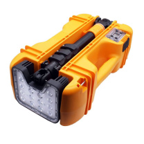 明特佳 MINGTEJIA 轻便式工作灯 MTJ-ZR6116 35W (黄色) IP65 续航时间≥8h DC22.2V 5700K