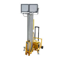 明特佳 MINGTEJIA 全自动梯式升降工作灯 MTJ-6132 300W (黄色) IP65 续航时间≥6h AC220V 5700K
