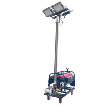 明特佳 MINGTEJIA 多功能升降工作灯 MTJ-6201 4*100W (黑色) P65 续航时间≥13h AC220V 5700K