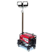 明特佳 MINGTEJIA 多功能升降工作灯 MTJ-6201B 4*1000W (黑色) IP65 续航时间≥10h AC220V 5700K