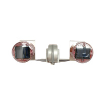恒盛 LED太阳能警示灯 BF533 (红色) 2×0.4W、IP65、续航时间:600h、3.7V、红光/约900K、LED